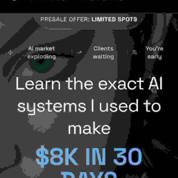 Waviboy AI Studio Course – Agency‑Grade AI Systems That Earn $8K+ Learn Waviboy’s exact AI systems to generate premium visuals, attract clients & build a content‑based income stream. $8K in 30 days playbook.