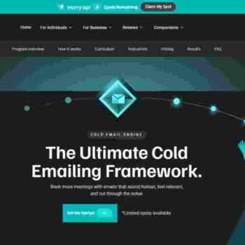 Higher Levels – Cold Email Engine Course Buy (2025) Buy Higher Levels – Cold Email Engine to master B2B lead generation, cold outreach frameworks, and proven client acquisition strategies for 2025.
