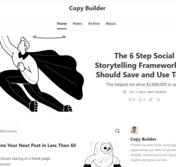 The Digital Copywriter by Matt Barker